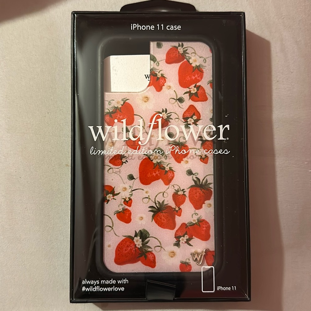 Wildflower iPhone 11 case